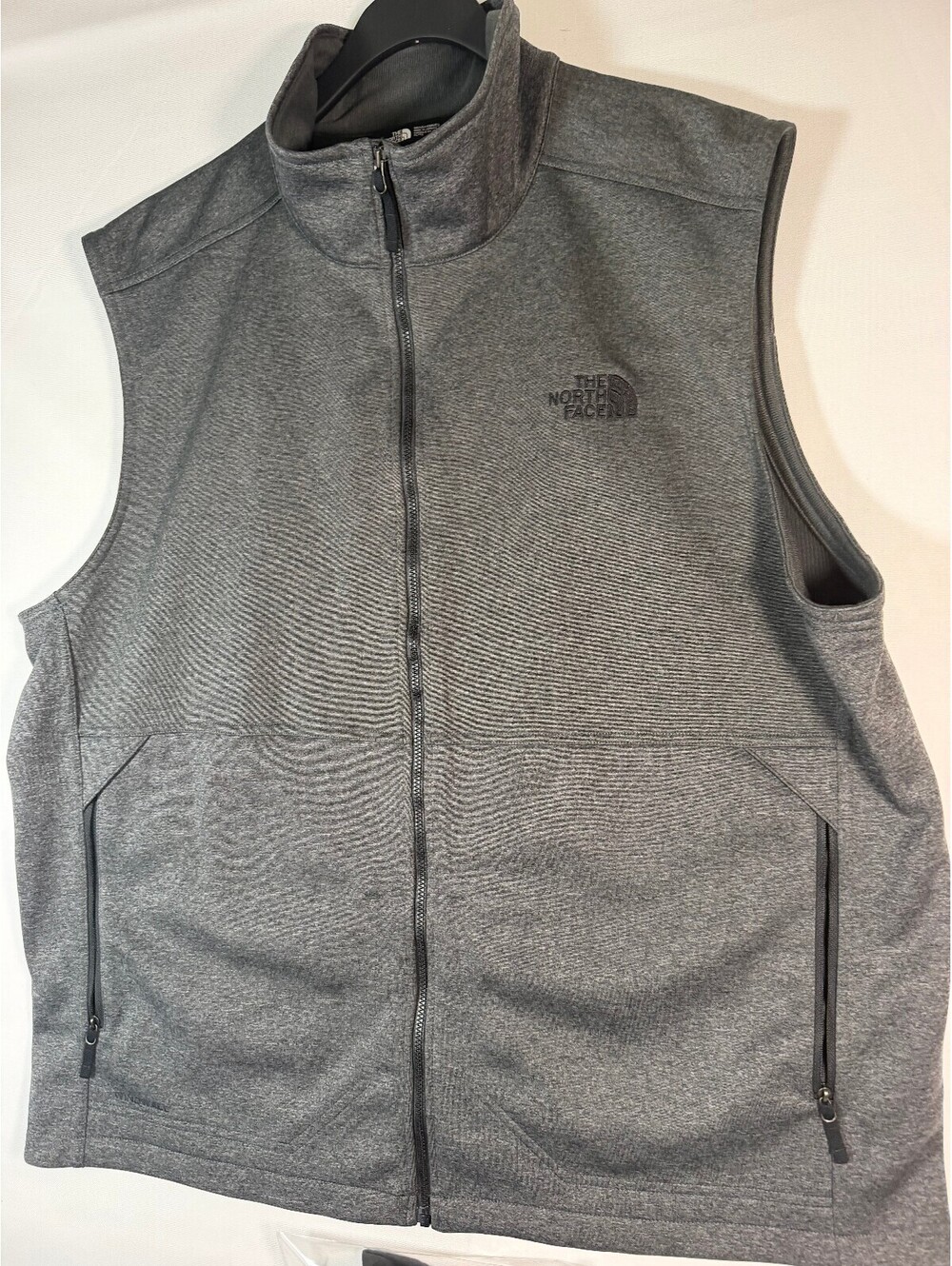 The North Face Men's Gray Full Zip Vest Size XL